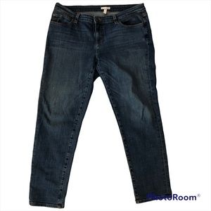 Eileen Fisher Medium Wash Organic Cotton Jeans Size 10